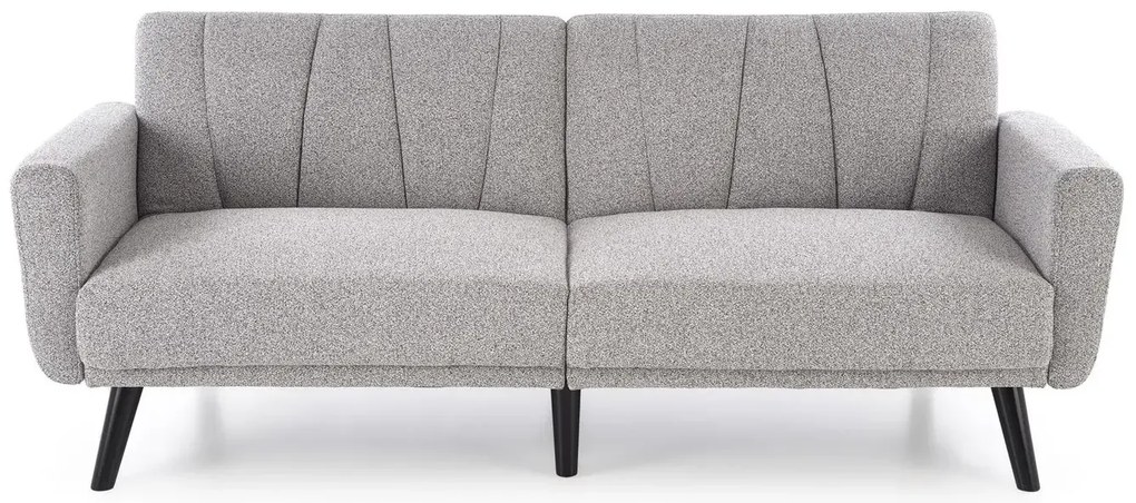 Sofa rozkładana LARIX szara HALMAR