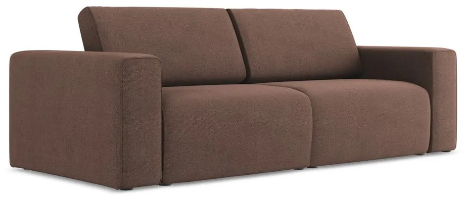 Różowa sofa modułowa 224 cm Kalea – Makamii