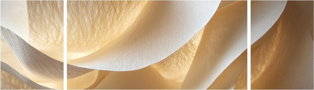 Obraz - Papierowa faktura (170x50 cm)