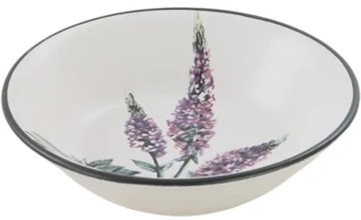 Zestaw 6 głębokich talerzy kamionkowych Herbal 18 cm