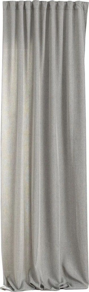 Zasłona BASIC na taśmie marszczącej 140x300cm jasny szary 1 szt.