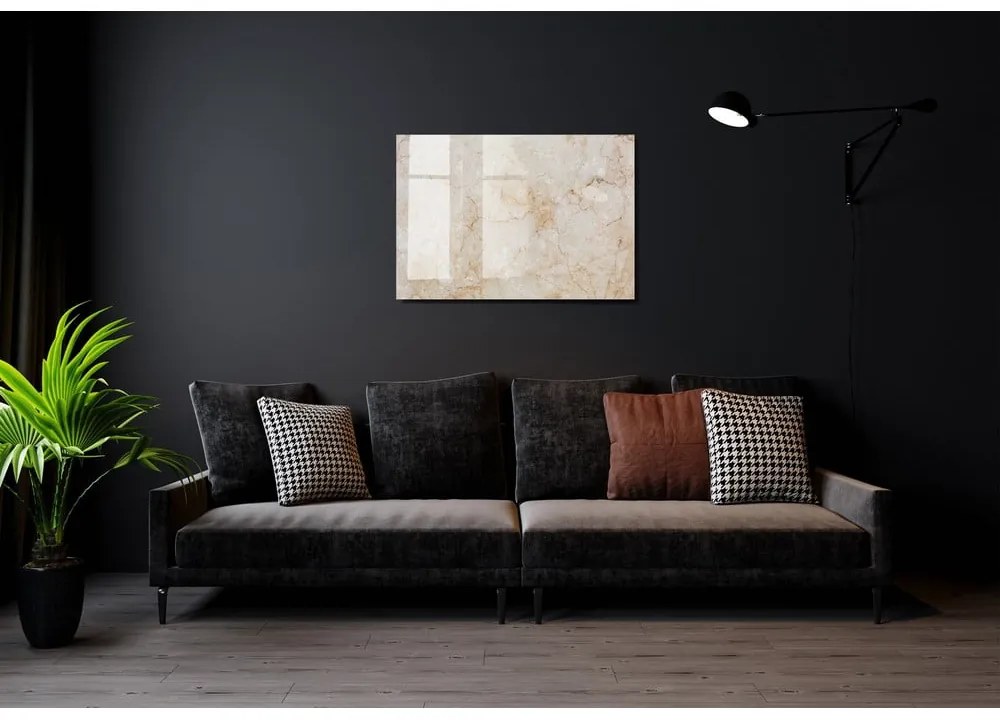 Szklany obraz 100x70 cm Marble – Wallity