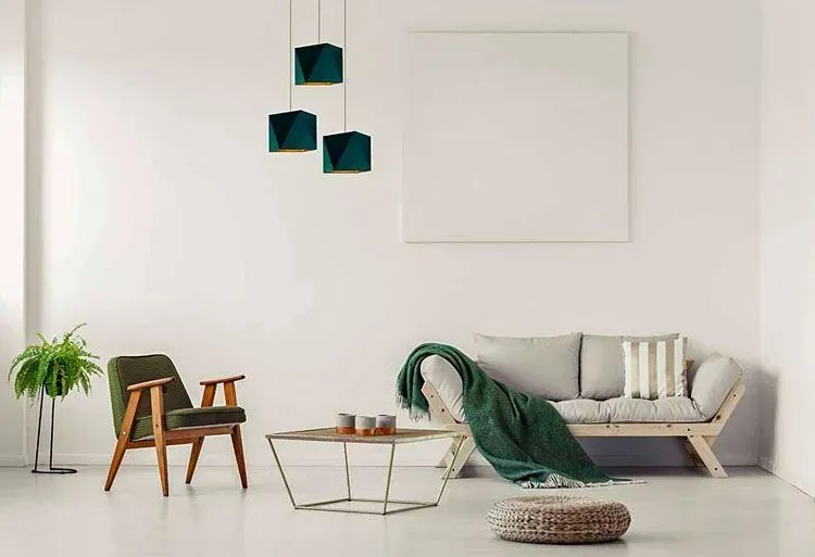 Nowoczesna lampa wisząca do sypialni - E6-M58