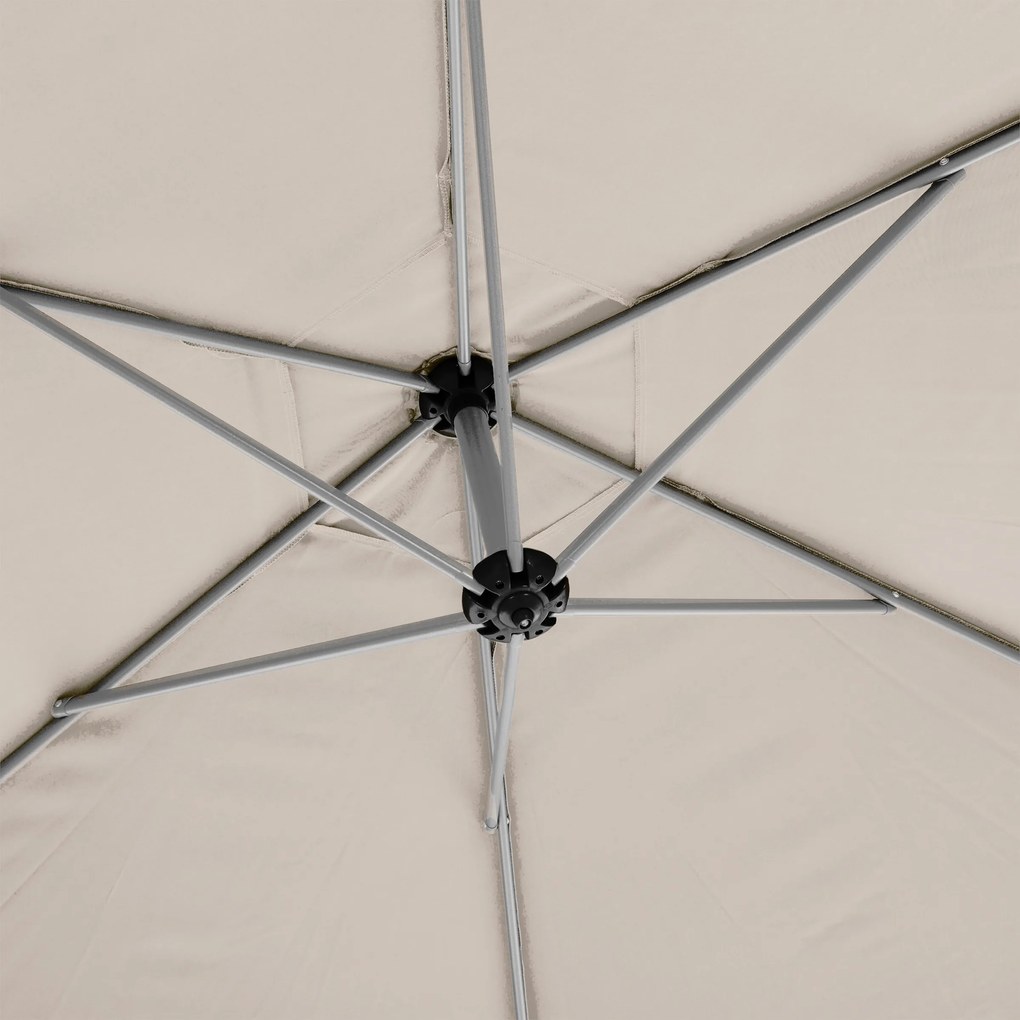 Parasol ogrodowy ze stelażem, MANOA, 300 cm