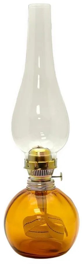 Lampa naftowa BASIC 38 cm bursztynowa