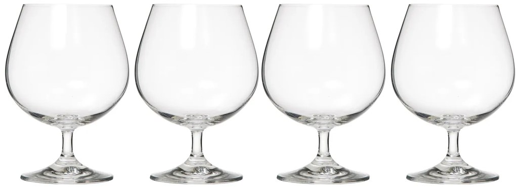 Kieliszki do brandy, 4 szt. 400 ml