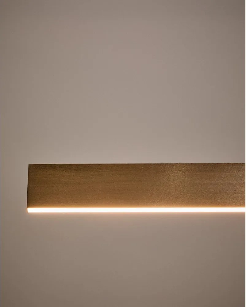 Lampa wisząca LED w kolorze srebra z metalowym kloszem Boadella – Kave Home