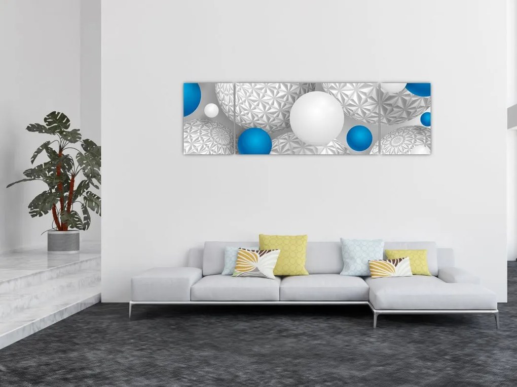 Obraz z motywem 3D (170x50 cm)
