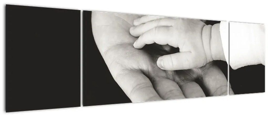 Obraz dłoni (170x50 cm)