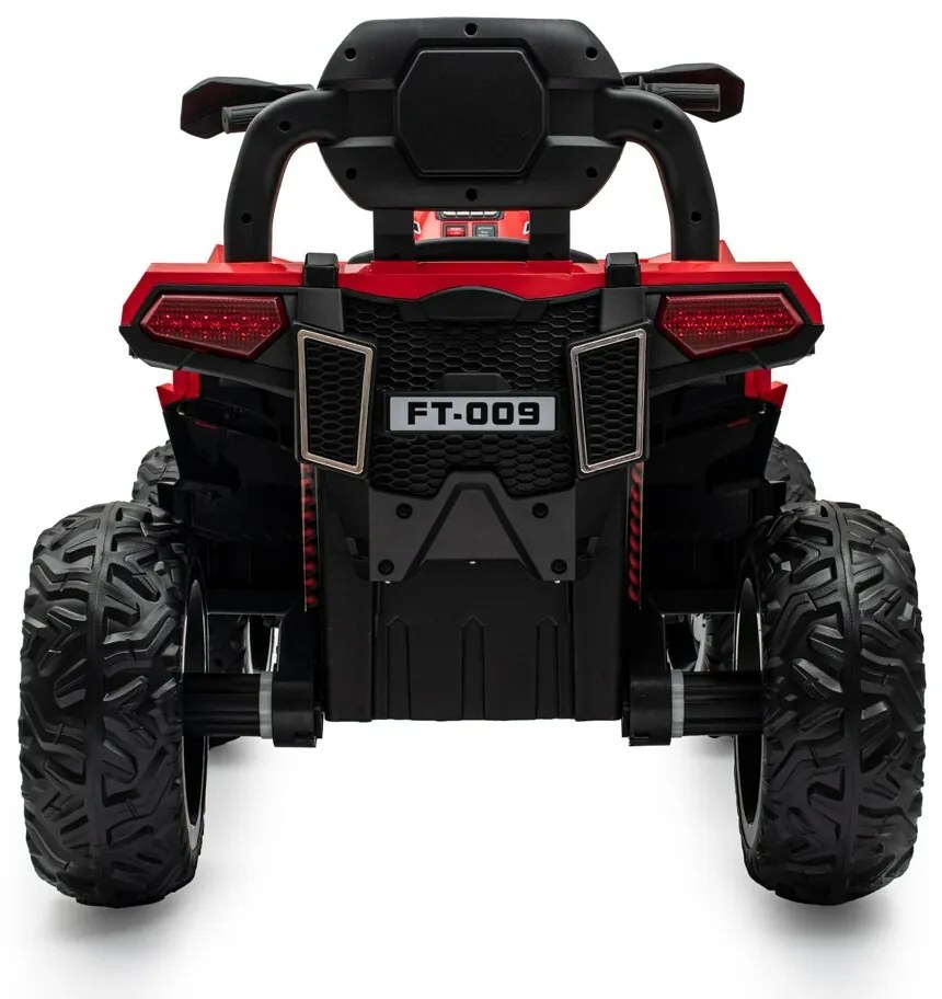 Baby Mix Czterokołowiec elektryczny dla dzieci Rave 4 x 4, czerwony