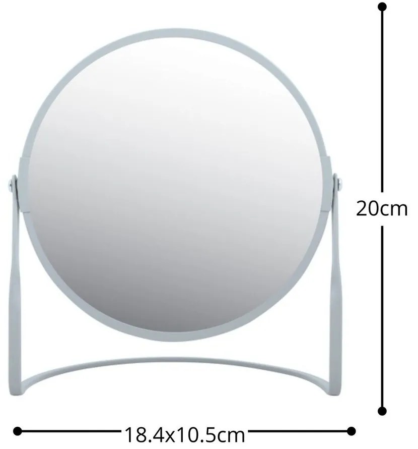 Lustro powiększające (powiększenie 5x) kosmetyczne ø 18 cm Akira – Spirella