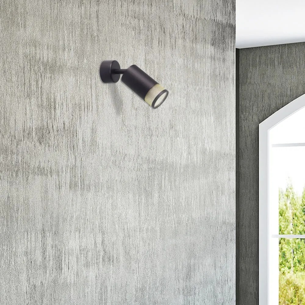 Czarny kinkiet Flin – Candellux Lighting