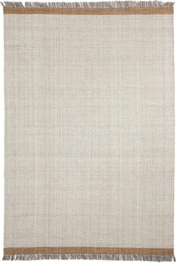 Kremowy wełniany dywan tkany ręcznie 160x230 cm Brina – Kave Home