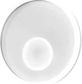 Kinkiet LED Melania, 30 W, biały, 1300 lm, ciepłe światło 3000 K, satynowane aluminium i metakrylan, IP20, nowoczesny design, średnica 30 cm