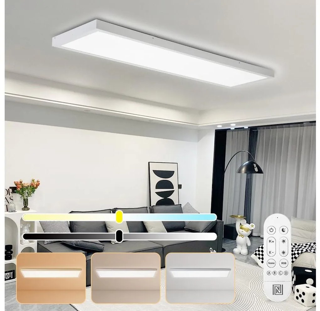 Immax NEO 07276L -LED Ściemnialne oświetlenie łazienkowe FRAME 50W/230V IP44 Wi-Fi Tuya+pilot