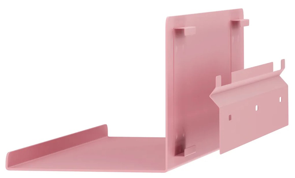 Półka wisząca JOANNE 400 mm, Fresh Style: pudrowy róż