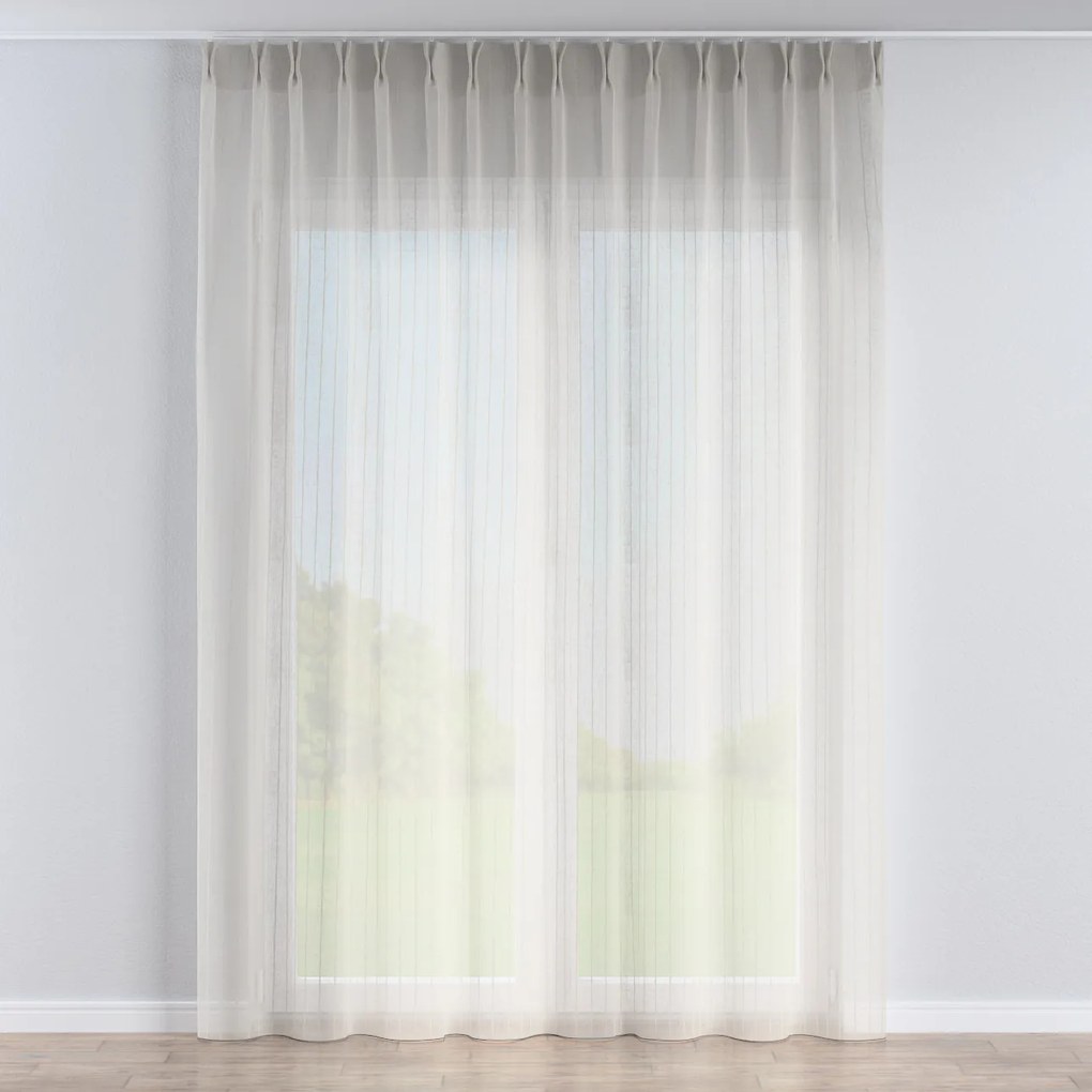 Firana na haczykach flex podwójnych