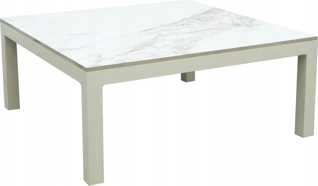 Modułowy zestaw mebli ogrodowych beżowy