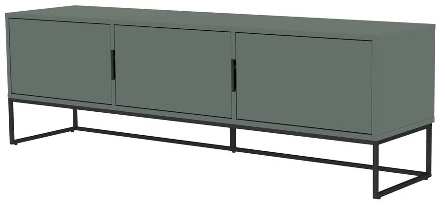 Szarozielona szafka pod TV 177x57 cm Lipp – Tenzo