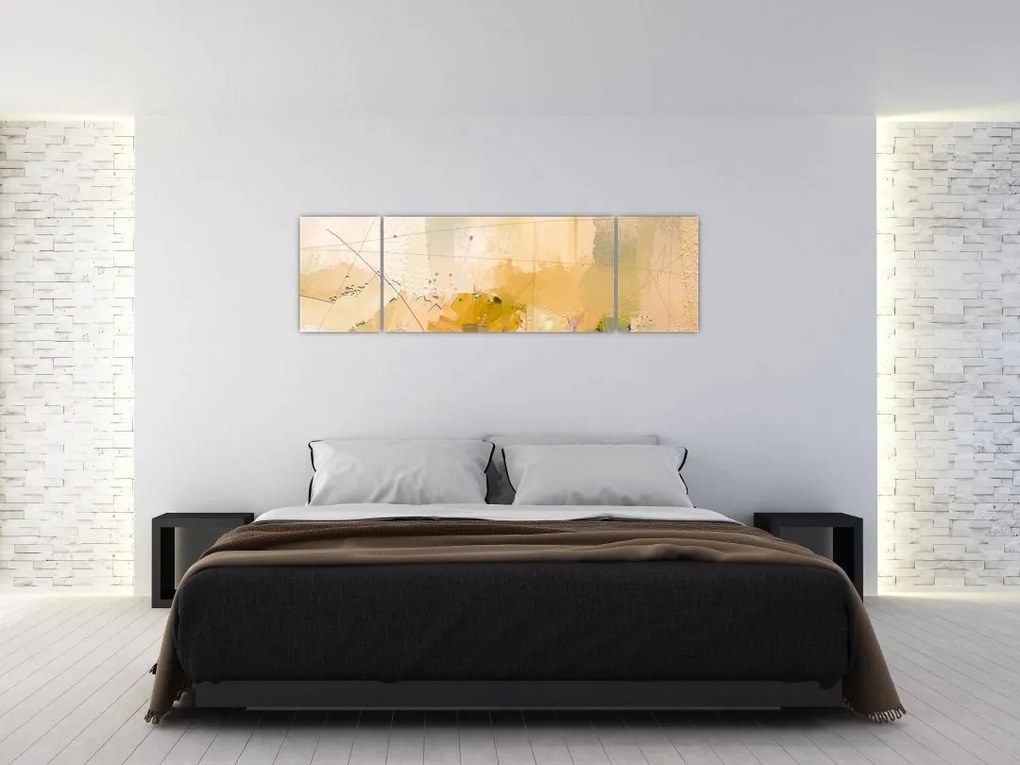 Obraz - Abstrakcja, obraz olejny (170x50 cm)