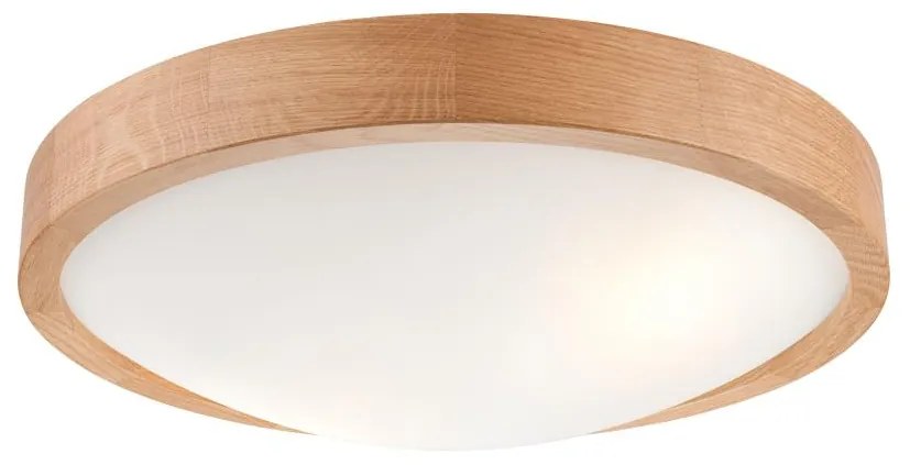 Lampa sufitowa OAK SLIM 2xE27/60W/230V dąb ø 37 cm - certyfikat FSC