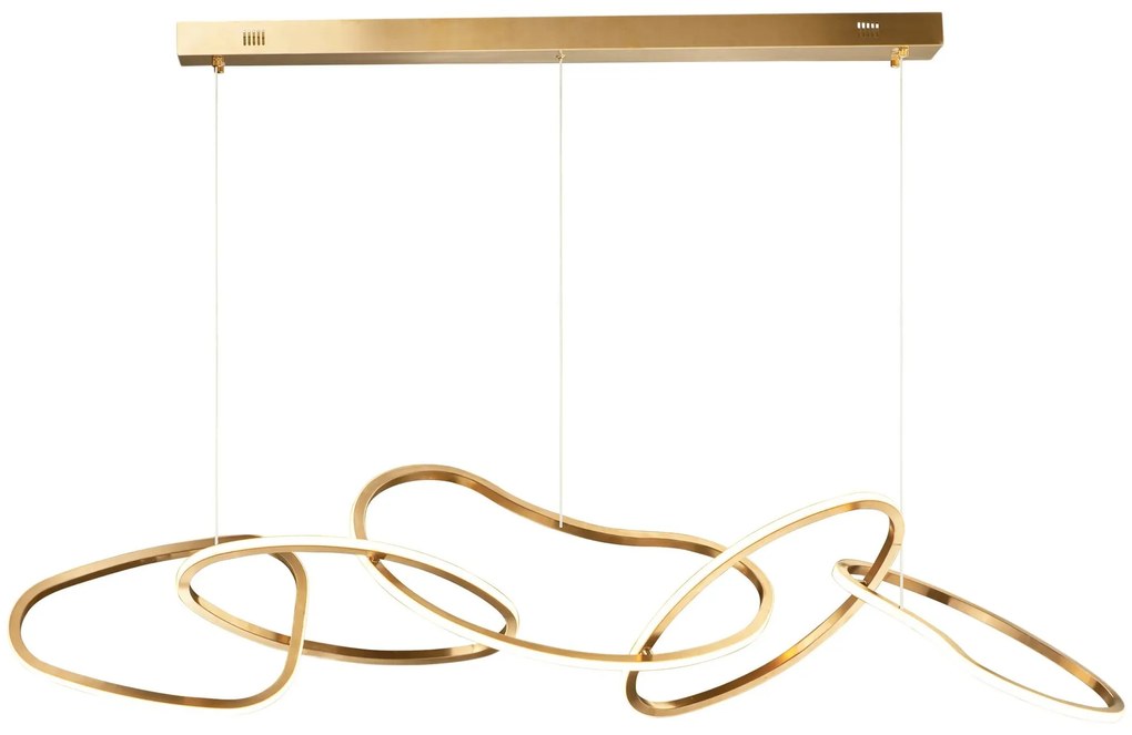 LAMPA WISZĄCA LED LHJ050-CP T ZŁOTA