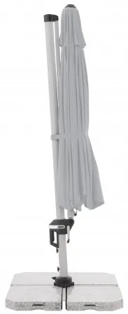ACTIVE 370 cm - wahadłowy parasol ogrodowy z drążkiem bocznym : Substancja Desen - 827