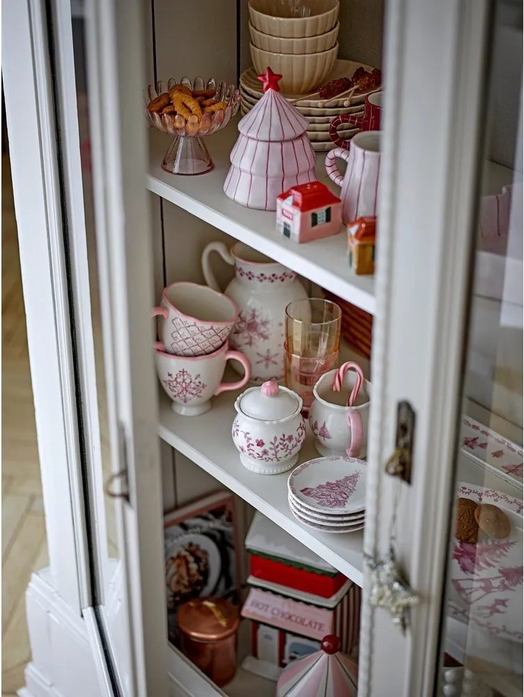 Jasnoróżowa szklana miska do serwowania 220 ml Nalu – Bloomingville