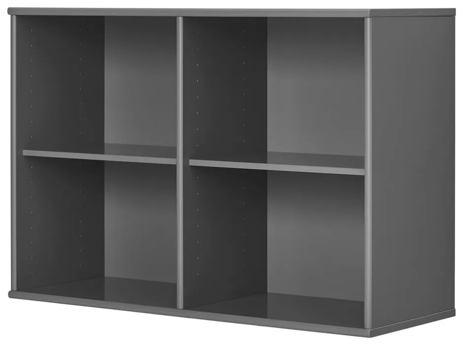 Antracytowy regał wiszący 89x61 cm Mistral – Hammel Furniture