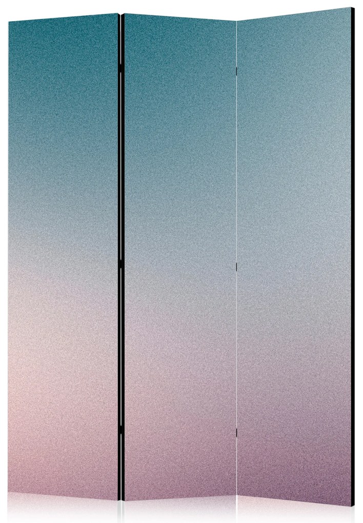 Parawan dwustronny Tła i desenie 135x172 cm 3-częściowy szary ARTGEIST B