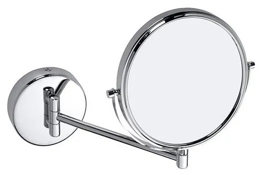 Lusterko kosmetyczne 23,2 x 26,5 cm, srebrne