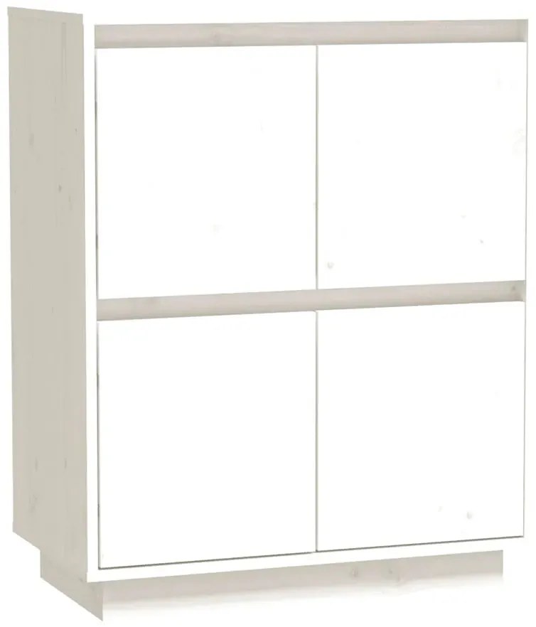 Biała sosnowa szafka skandynawska P9-L40