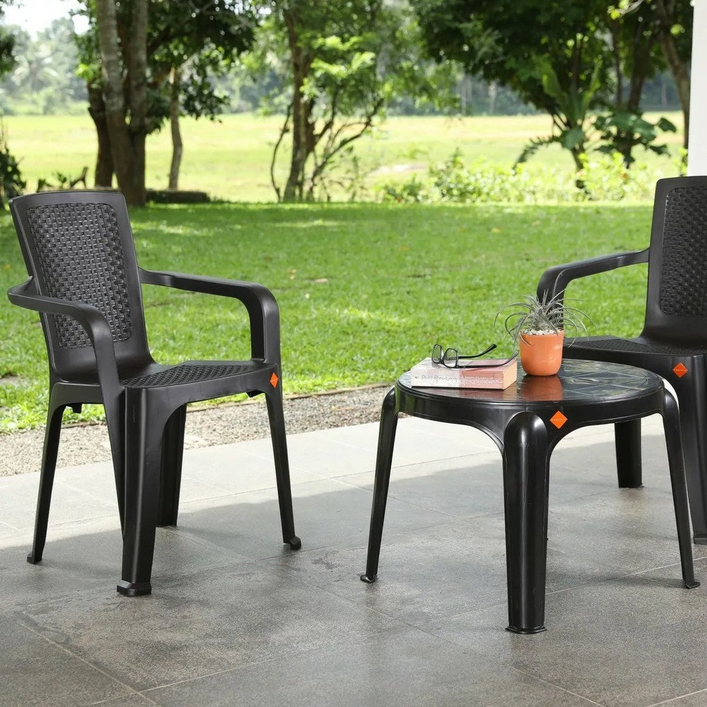 Fotel rattanowy Night 52 x 56 x 84 cm