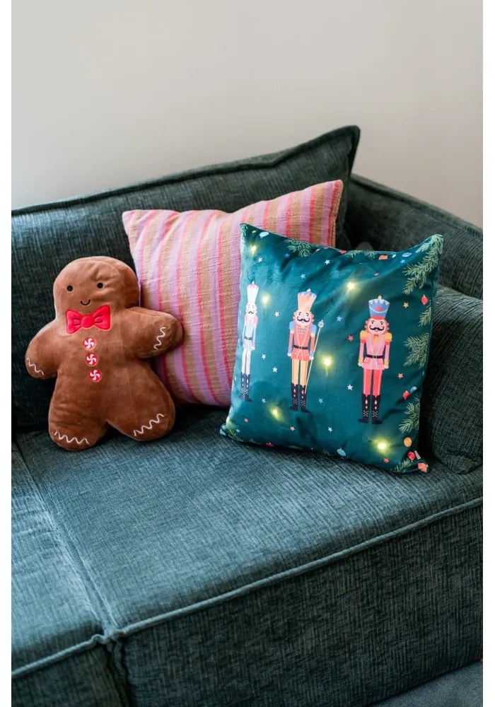 Poduszka dekoracyjna ze świątecznym motywem 45x45 cm Nutcracker – Catherine Lansfield