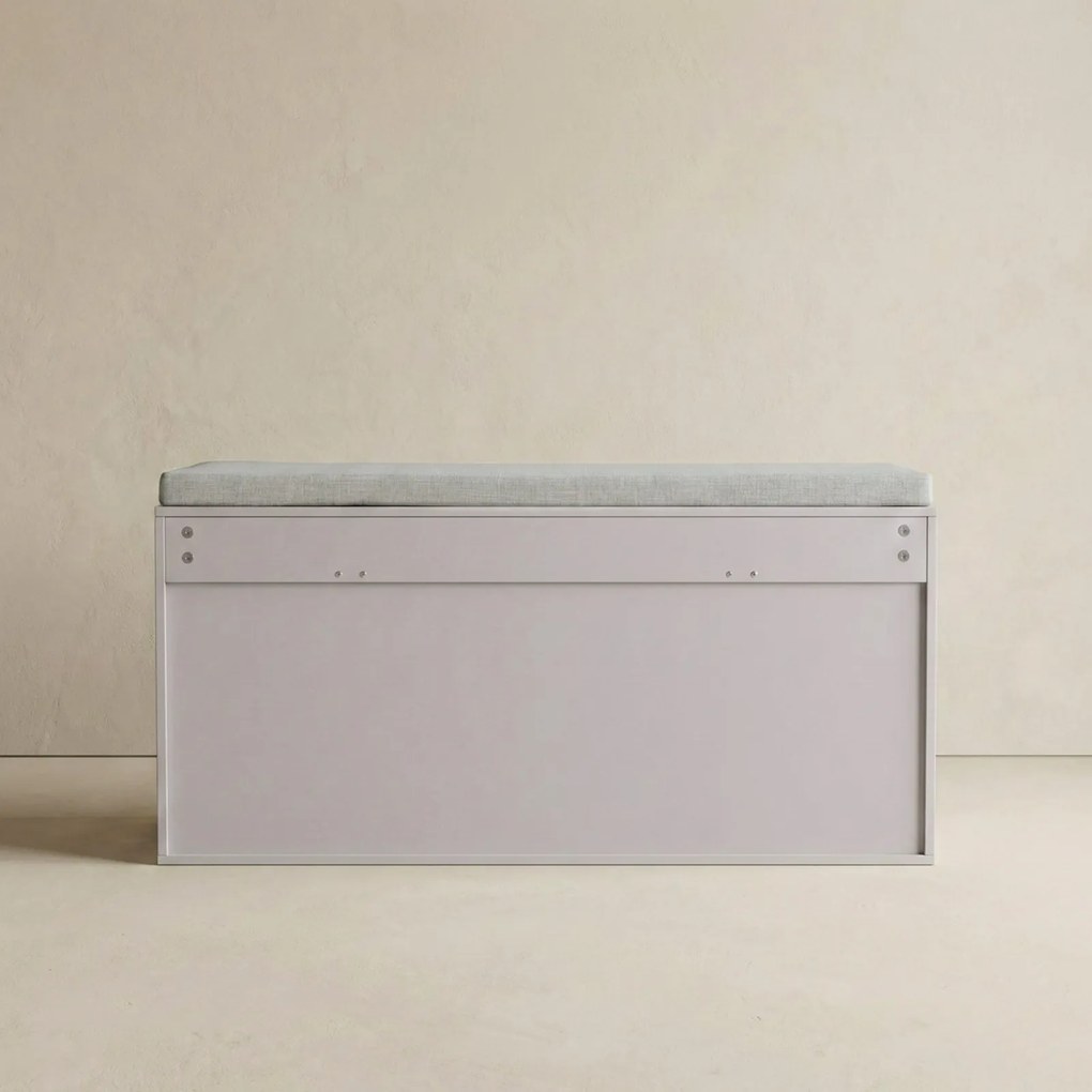 Szafka na buty z siedziskiem i wysuwanymi półkami GRADIA, 100 x 34 x 50 cm