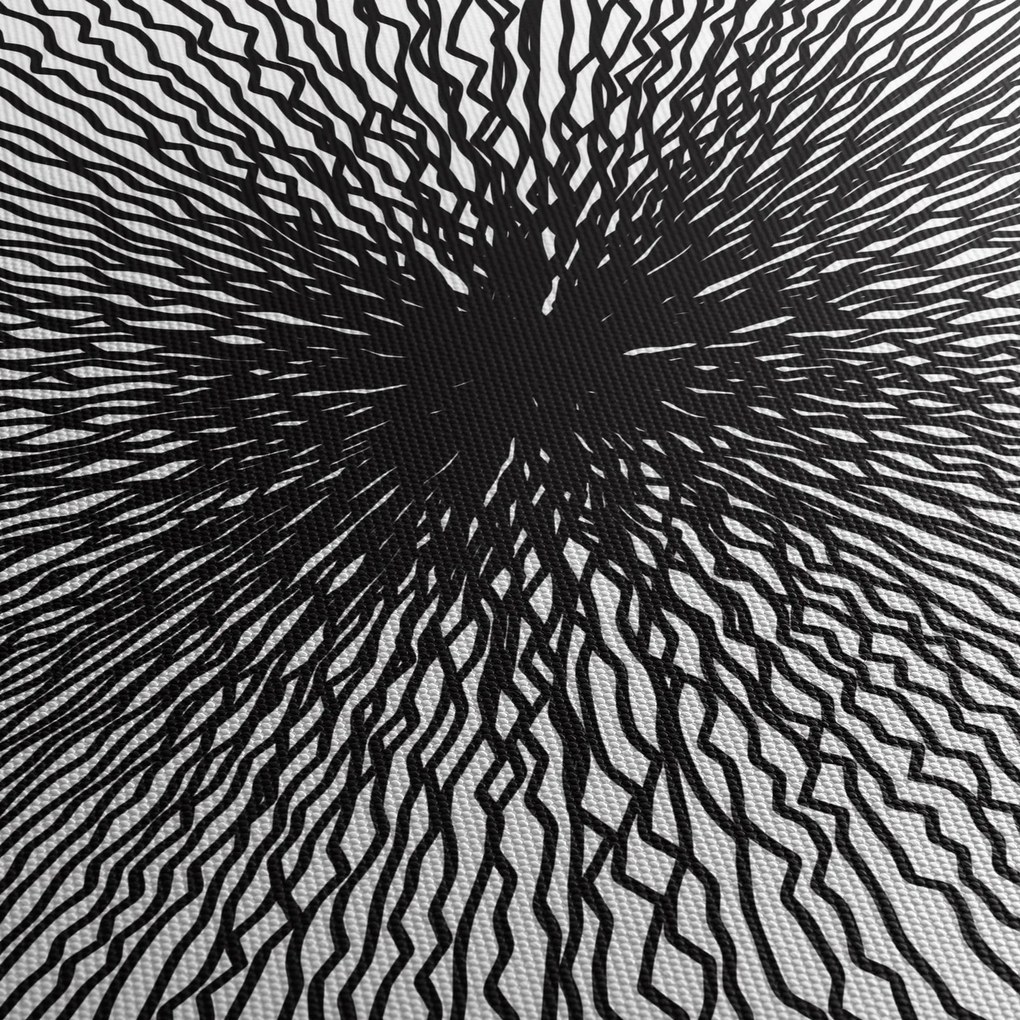 Obraz - Centrum (z zegarem) (90x30 cm)