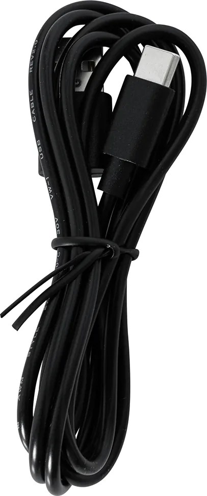 Lampa stołowa czarna ładowalna w tym LED i ściemniacz IP54 - Jude