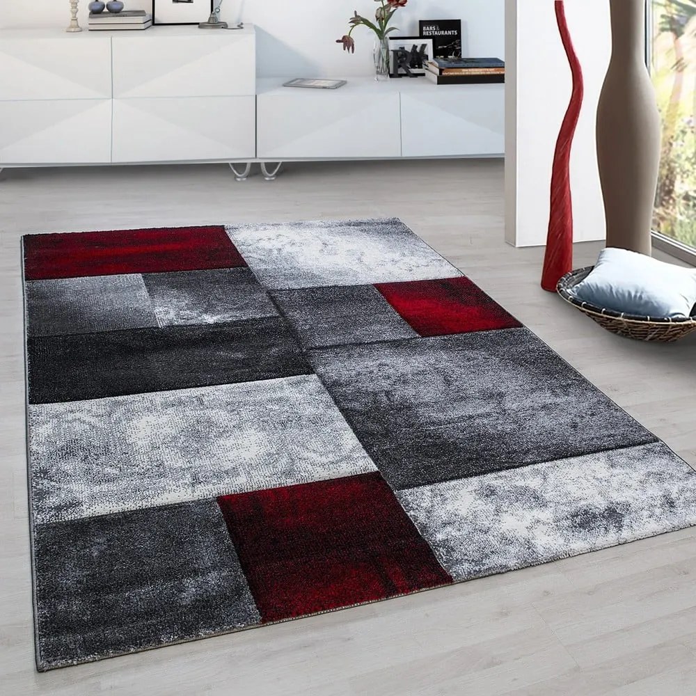 Bordowo-szary dywan 80x150 cm Hawaii – Ayyildiz Carpets