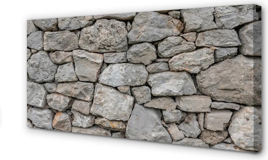 Obraz na płótnie Mur z Naturalnego Kamienia