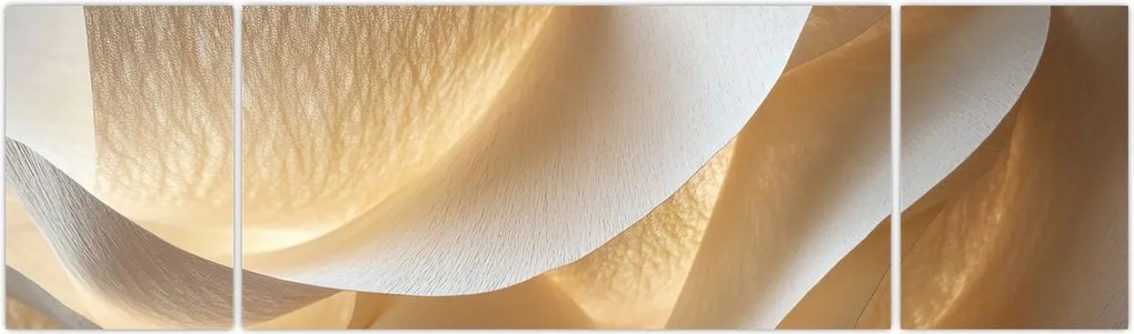Obraz - Papierowa faktura (170x50 cm)