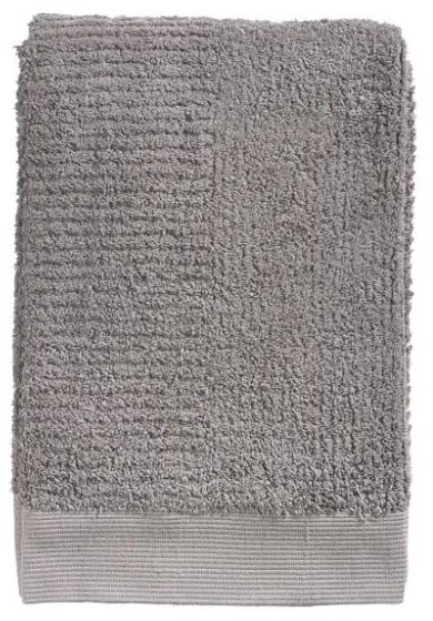 Szarobrązowy bawełniany ręcznik kąpielowy 140x70 cm Classic − Zone