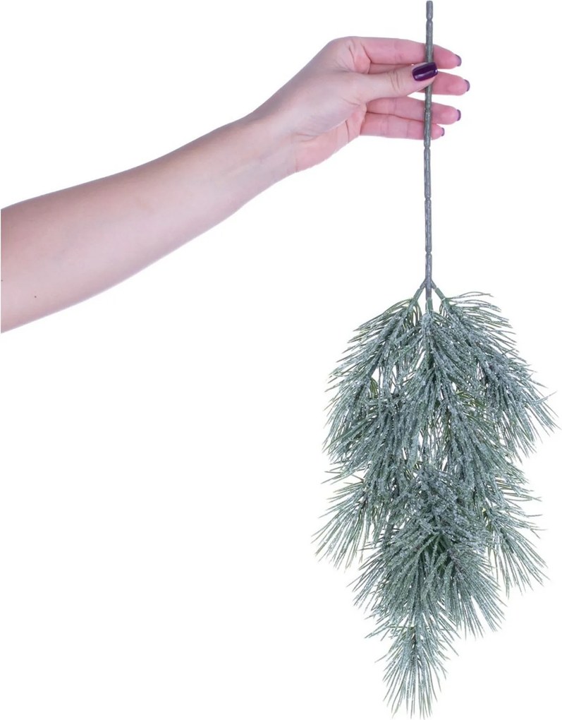 Gałązka Frosted Conifer 16x5x50cm