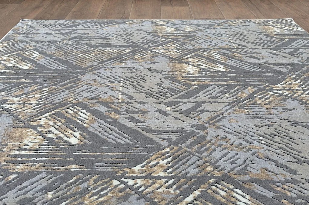 Dywan nowoczesny Rio szaro-beżowy 240 cm x 340 cm
