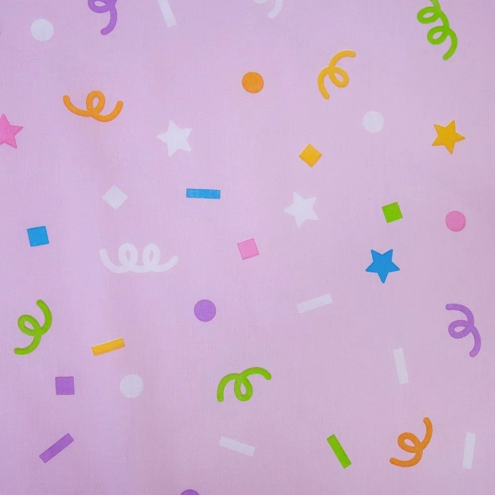 Różowa bawełniana pościel dziecięca jednoosobowa 140x200 cm Gabby's Dollhouse "Rainbow" – Jerry Fabrics