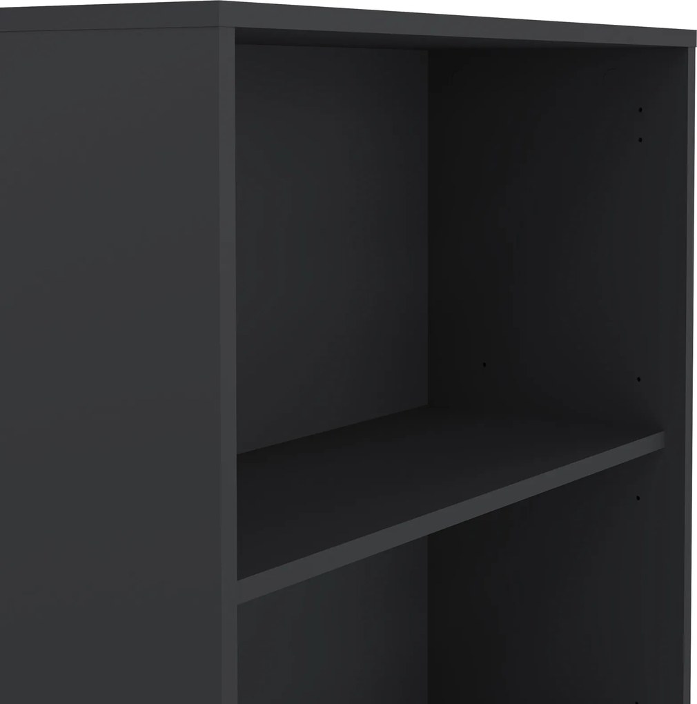 Wysoki regał otwarty Sign 80 szary mat