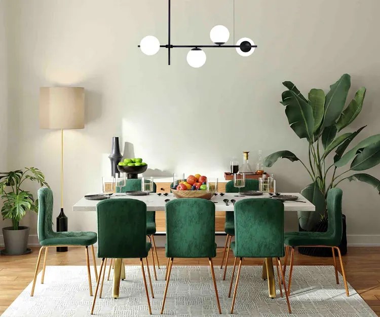 Nowoczesna lampa wisząca z kloszami - S867 C6-C43