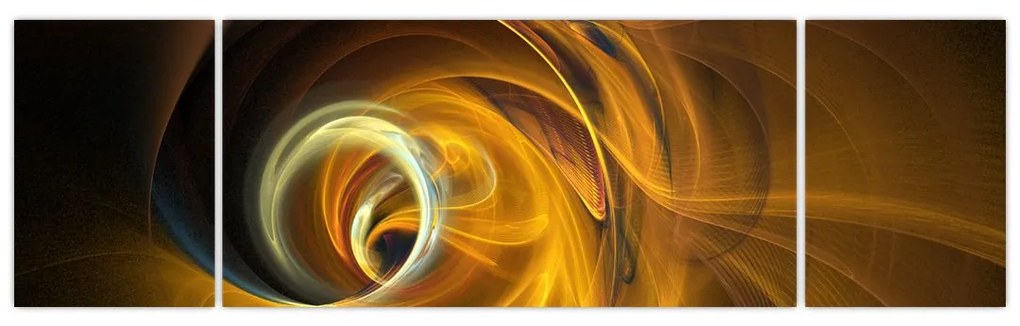 Obraz - Abstrakcja w ruchu (170x50 cm)