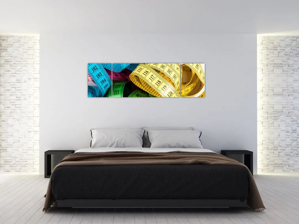 Obraz mierników koloru (170x50 cm)