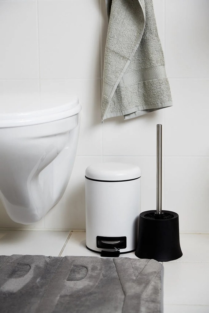 Pojemnik na szczotkę + szczotka WC, WENKO