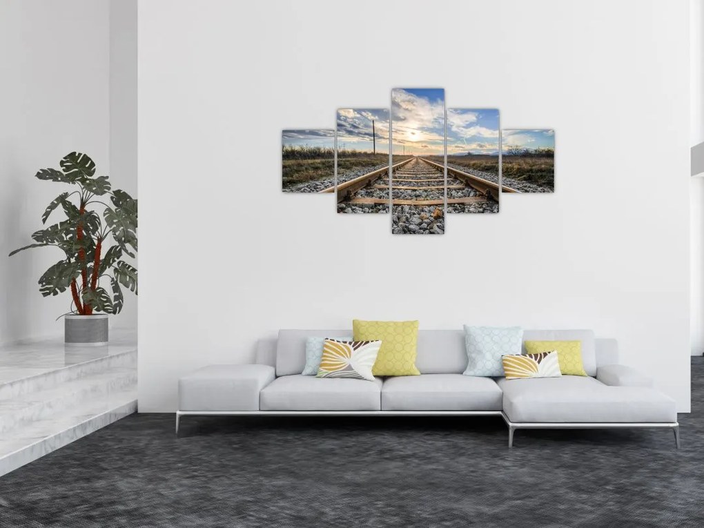 Obraz - Tory (125x70 cm)